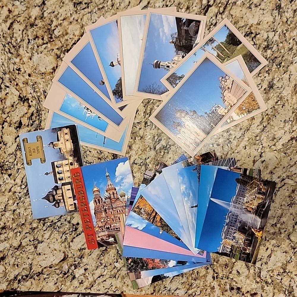 Russian postcards